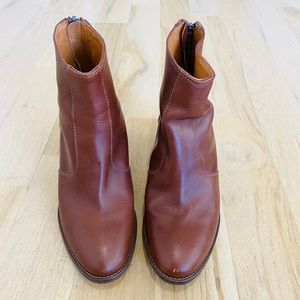 Madewell booties. Worn once. 2.75” Size6